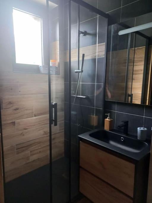 Appartement Chez Ange à Saint-Etienne-de-Cuines Extérieur photo